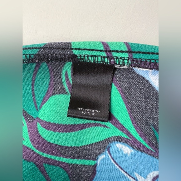 Ann Taylor | Floral Black and Blue Dress - Picture 6 of 8